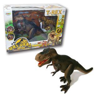 티라노사우르스 RC 장난감 완구 선물학습 작동 공룡 움직이는 놀이 모형