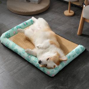 써티이얼즈 강아지 고양이 쿨매트 대형 쿨방석 여름방석 냉감원단