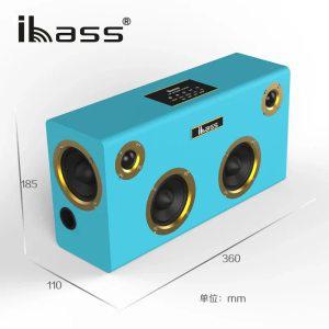 Ibass GAGA 홈 시어터 사운드 시스템 블루투스 스피커 고출력 서브우퍼 하이파이 스테레오 베이스 붐박스