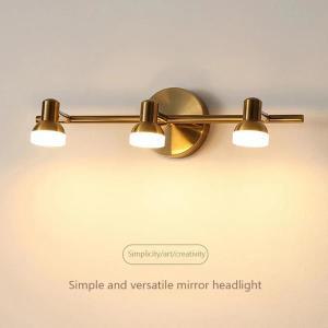 간단한 LED 벽 램프 거울 전면 조명, 북유럽 욕실 캐비닛 드레싱 테이블 화장대