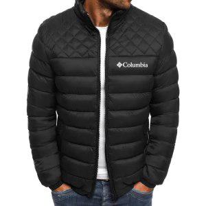 남성롱패딩 두꺼운 가벼운 스키 겨울패딩 Columbia 야외 남성용 방수 지퍼 재킷 방풍 코튼 코트 캐주얼 스