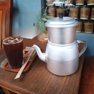 대용량 핸드 드리퍼 베트남 커피핀 커피 포트 드립 알루미늄 주전자