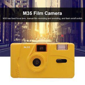 수동 필름 카메라 코닥 35mm M35 레트로 카메라용 플래시 기능이 일회용 기계 사용 가능 필름용