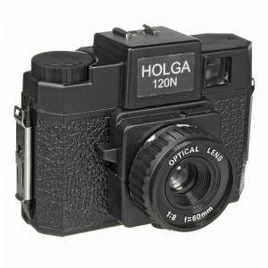 수동 필름 카메라 Holga 120N 레트로 포인트 촬영 로모 프라임 로모그래피 코닥 후지필름 블랙