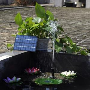 인테리어 분수 고품질 태양열 펌프 브러시리스 DC 태양광 분수 풀 워터 정원 식물 급수 키트 연못