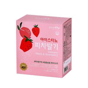 아이스티 피치딸기 16g x 40T/유통기한 임박 24.11.1