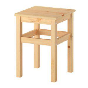 [마켓비]이케아 ODDVAR 오드바르 원목스툴 45cm 원목의자 보조의자 손님의자