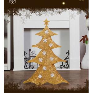 75cm 크리스마스 카페 샵 인테리어 금장 트리 튼튼한 로맨틱 스튜디오 DTK_XTP31865