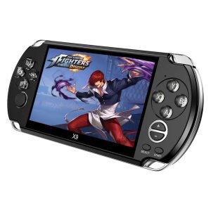 비디오 레트로 게임 콘솔 X9 PSVita 휴대용 게임 플레이어 PSP Viat 레트로 게임, 5.0 인치 스크린 TV 출력