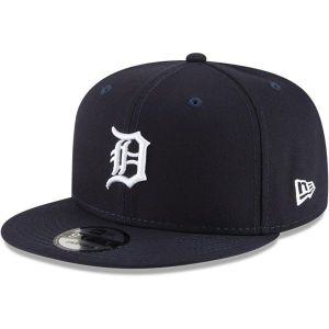 뉴에라 MLB 9FIFTY 조절 가능한 스냅백 모자 원사이즈 핏 (디트로이트 타이거즈)