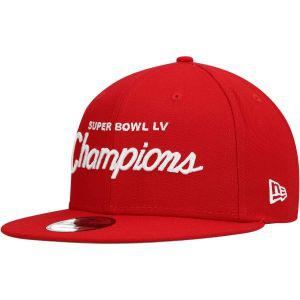 뉴에라 남성 NFL 슈퍼볼 LV 챔피언스 레트로 스크립트 9FIFTY 스냅백 모자