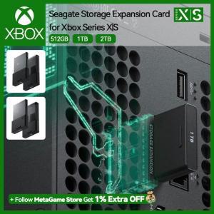 마이크로소프트 씨게이트 스토리지 확장 카드 하드 디스크 Xbox 시리즈 X S XBX XBS용 512GB 1TB 2TB