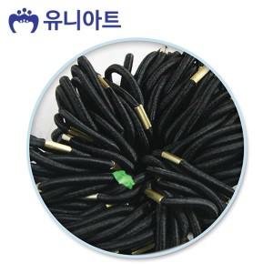 유니아트 10000통 검정 머리끈 (100개입) (P00000VU)
