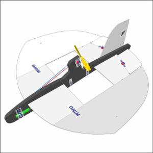뉴 가오리 전동글라이더 만들기 전지 비행기완구 작동 조립 날리기