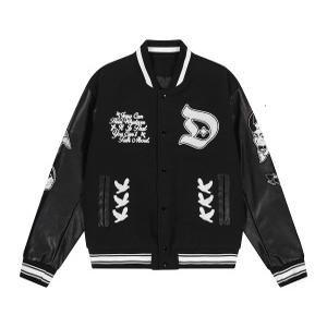 [도미넌트]C.O.H.E Varsity Jacket _Black