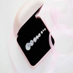 [낱개 판매] 10K 베이직 큐빅 귀걸이 (7mm)