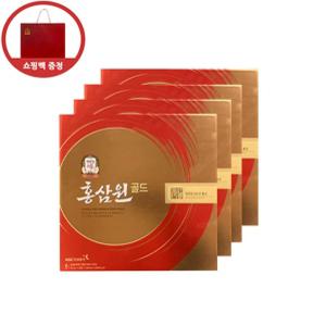 홍삼원골드 부모님선물 정관장 50mlx30포 4세트 쇼핑백포함 한국인삼공사 홍삼선물세트