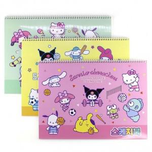 2000 산리오캐릭터즈 스케치북 어린이집 유치원 초등학교 어린이날선물 단체선물 10개