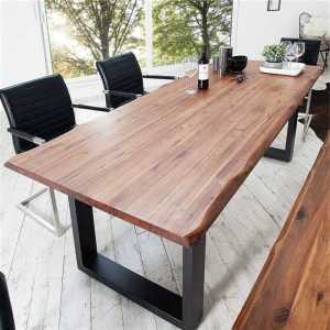 월넛 우드슬랩 테이블 8인용 식탁 나무 바테이블 카페