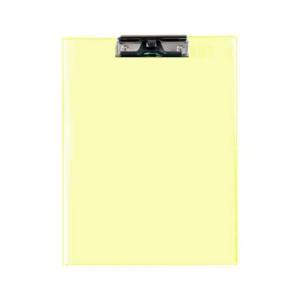 노랑 투명 A4 펜홀더 종이 서류 받침대 병원 차트 문서 서류판 파일 홀더 클립 보드 판 꽂이 A4판 받침