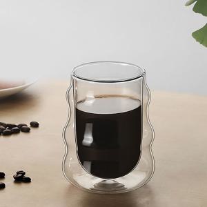 [오너클랜]폴링 내열 유리컵 홈카페 칵테일 커피잔