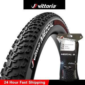 Vittoria Mezcal III 그래블 타이어, 튜브리스 접이식 블랙 그레이 자전거 700c CX 오프로드 사이클링 700x