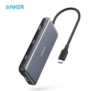 Anker 555 USBC 허브 100W 전원 공급 4K 60Hz HDMI 포트 10Gbps USB C 및 2 A 데이터 포트 이더넷 SD A8383