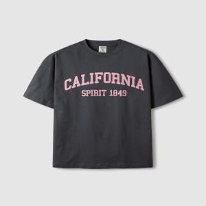 [후아유 (패플)][후아유]California Logo T-shirt WHRPE2596U