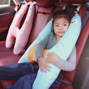 H타입 자동차 어린이 안전벨트 압박방지 수면 쿠션 인형