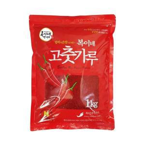 복이네먹거리 중국산 고추가루 보통맛 김치용 1kg 3개 대용량