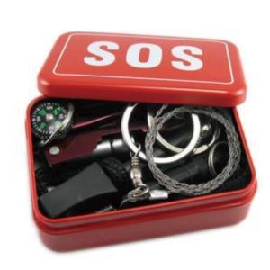 서바이벌 휴대용 비상구호용품 SOS 생존키트 재난가방 공구