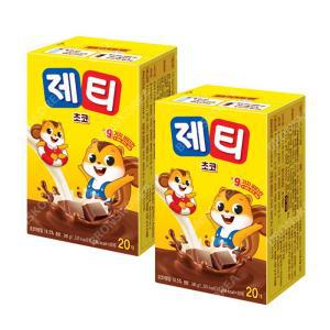 동서 제티 초코렛맛 20T X 2개/우유음료 재료 간식