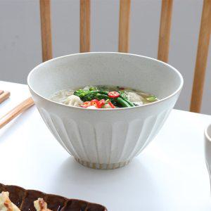 일본 도자기 그릇 시노기 테이블웨어 플라워 면기 (cm)