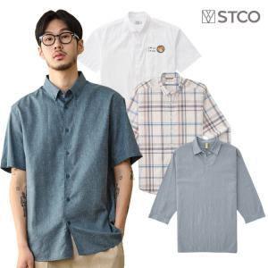 [에스티코]STCO 여름 반팔패턴기본셔츠 31종