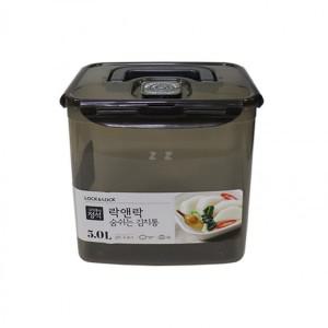 김장용품 밀폐용기 김치보관통 장아찌통 냉장고 숨쉬는 5L 락앤락 일반