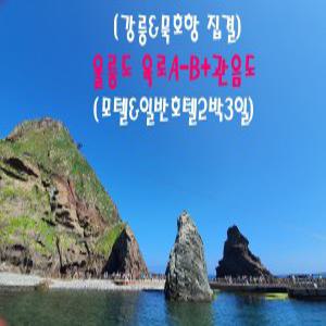 [강릉&묵호항 집결] 울릉도 육로A-B코스+관음도(모텔&일반호텔_2박3일)
