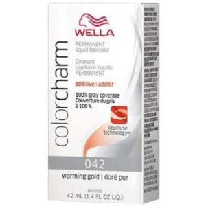 웰라프로페셔널 염색약 WELLA 컬러 매력 회색 커버를 위한 영구 액체 헤어 컬러, 42
