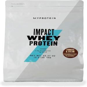 MyProtein 임팩트 유청 단백질  쿠키 앤 크림 파우치 1kg