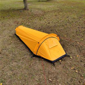 비박텐트 초경량 야외 캠핑 텐트 1 인용 배낭 방수 항공 알루미늄 지지대 침낭