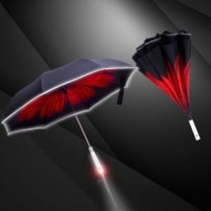 다용도 반전우산 LED삼각대 경광봉 비상등 경광등 손전등 자동차비상용품 양산 장우산