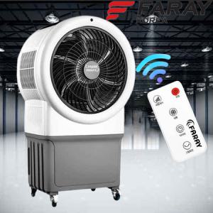 FARAY W8 업소용 냉풍기 이동식 리모컨 에어쿨러 대용량 냉방기 타이머 얼음선풍기_MC