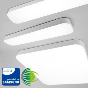 국산 LED 더 뉴 시스템 방등 주방등 욕실등 천장밀착 조명 30w 50w 60w 플리커프리 삼성칩