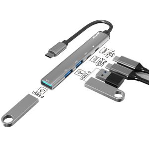 라온 USB-C타입 5포트 허브 USB3.0 2.0 PD 고속충전기 HUB OTG허브