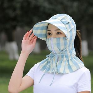 여성 마스크캡 테니스 햇빛차단 얼굴 가리개 페이스커버