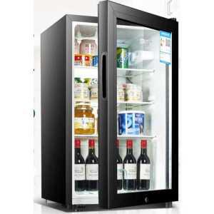 미니 냉장고 투명유리 가정용 상업용 사무실 음료수 맥주 와인 간식 유제품 홈바 BAR 냉장보관