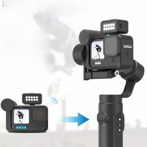 유튜브 촬영 방송용 짐벌 카메라 소형 액션캠 휴대용 자전거 바디캠 초소형 브이로그 프로
