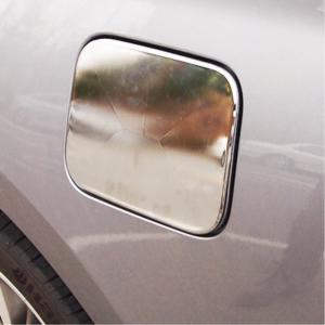 2014- 광택 크롬 주유구덮개 LF소나타 차량용 자동차외장 보호대 엣지 흠