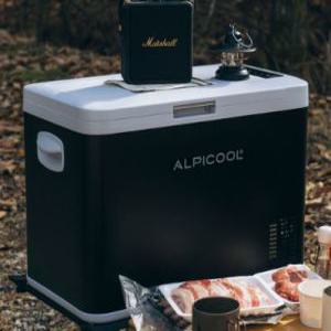 알피쿨 MK35 블랙에디션 ALPICOOL 차량용냉장고 냉동고 휴대용 야외용 캠핑용냉장고