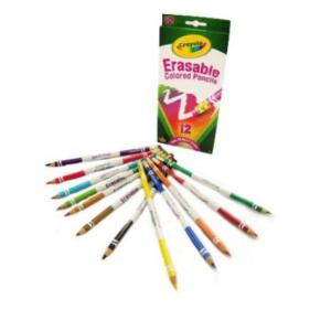 유아 지워지는 색연필 크레욜라 12색 어린이 색칠 공부 놀이 어린이집 유치원 생일 선물 추천 답례품