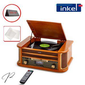 [인켈](이벤트) 인켈 IK-A2080LP 블루투스 턴테이블 CD 플레이어 오디오